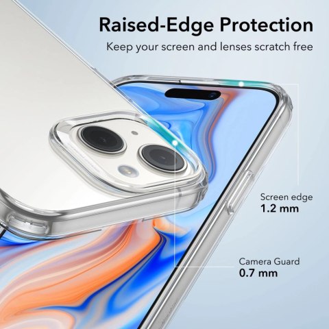 Etui ESR Project Zero na iPhone 15 - przezroczyste Etui ESR Project Zero na iPhone 15 - przezroczyste