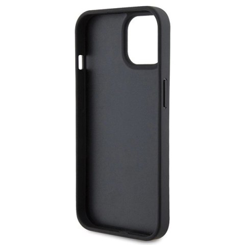 Etui Ferrari Twist Metal Logo na iPhone 15 - czerwone