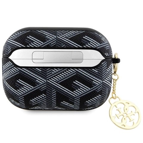 Etui Guess GCube Charm na AirPods Pro 2 - czarne
