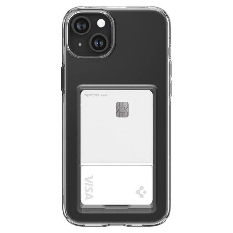 Etui Spigen Crystal Slot na iPhone 15 Plus - przezroczyste Etui Spigen Crystal Slot na iPhone 15 Plus - przezroczyste