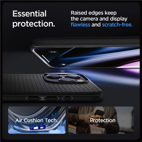 Etui Spigen Mag Armor z MagSafe na iPhone 15 Pro - czarny mat Etui Spigen Mag Armor z MagSafe na iPhone 15 Pro - czarny mat