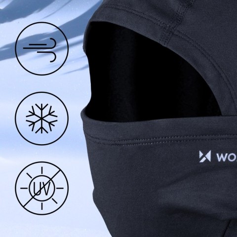 Kominiarka termoaktywna Wozinsky Balaclava WTBBK2 XL pod kask - czarna Kominiarka termoaktywna Wozinsky Balaclava WTBBK2 XL pod kask - czarna