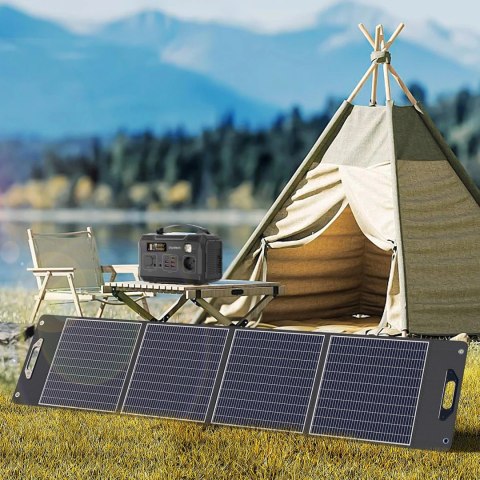 Ładowarka solarna Choetech SC016 300W MC4 + kabel MC4 do XT60 / APP / DC5521 / DC7909 - czarna Ładowarka solarna Choetech SC016 300W MC4 + kabel MC4 do XT60 / APP / DC5521 / DC7909 - czarna