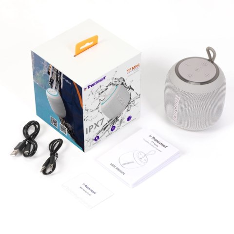 Przenośny bezprzewodowy głośnik Tronsmart T7 Mini Bluetooth 5.3 15W - szary Przenośny bezprzewodowy głośnik Tronsmart T7 Mini Bluetooth 5.3 15W - szary