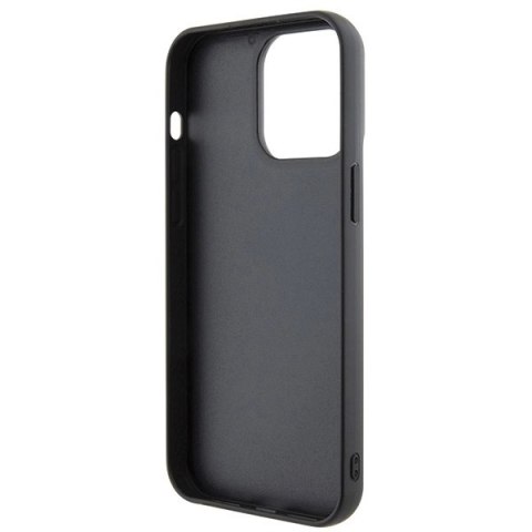 Etui Guess Disco Metal Script na iPhone 15 Pro Max - czarne