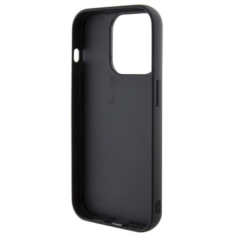 Etui Guess Disco Metal Script na iPhone 15 Pro - czarne