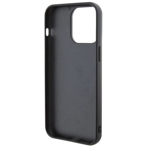 Etui Karl Lagerfeld 3D Rubber Multi Logo na iPhone 15 Pro Max - czarne Etui Karl Lagerfeld 3D Rubber Multi Logo na iPhone 15 Pro Max - czarne