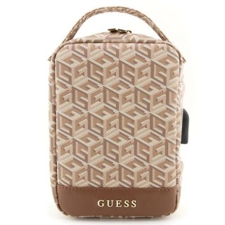 Torba Guess GCube Stripes - brązowa