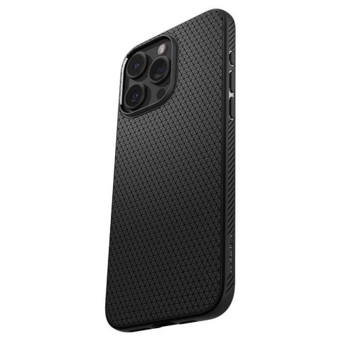 Etui Spigen Liquid Air na iPhone 15 Pro Max - czarny mat Etui Spigen Liquid Air na iPhone 15 Pro Max - czarny mat