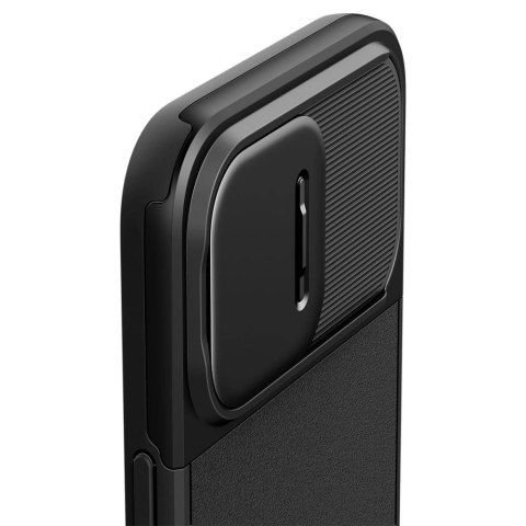 Etui Spigen Optik Armor Mag z MagSafe na iPhone 15 Pro Max - czarne