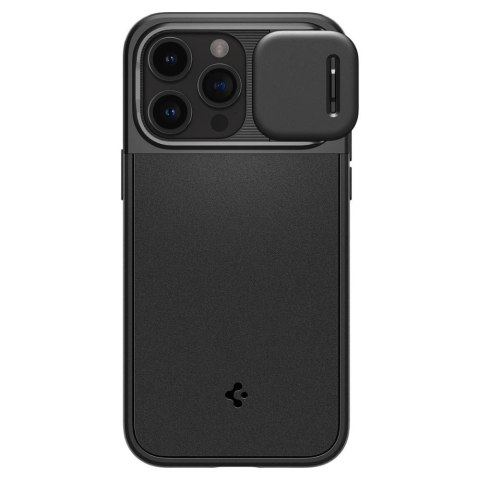 Etui Spigen Optik Armor Mag z MagSafe na iPhone 15 Pro - czarne
