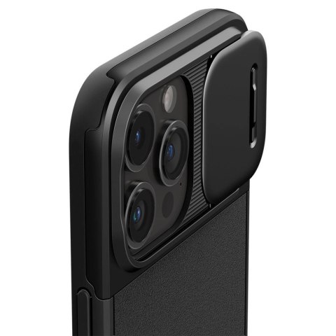 Etui Spigen Optik Armor Mag z MagSafe na iPhone 15 Pro - czarne