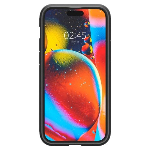 Etui Spigen Tough Armor MagSafe na iPhone 15 - czarne Etui Spigen Tough Armor MagSafe na iPhone 15 - czarne