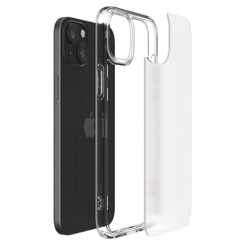 Etui Spigen Ultra Hybrid na iPhone 15 - przezroczysto-matowe