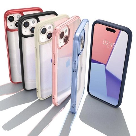 Etui Spigen Ultra Hybrid na iPhone 15 - przezroczysto-matowe