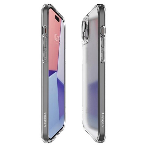 Etui Spigen Ultra Hybrid na iPhone 15 - przezroczysto-matowe