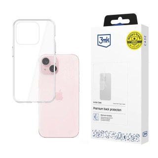 Etui 3mk Armor Case na iPhone 15 - przezroczyste