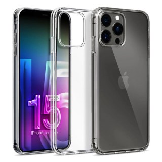 Etui 3mk Clear Case na iPhone 15 Pro - przezroczyste