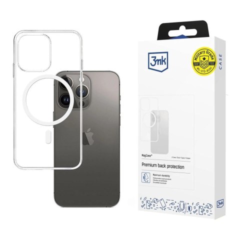 Etui 3mk Mag Case z MagSafe na iPhone 15 Pro Max - przezroczyste