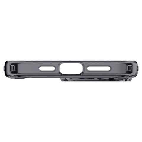 Etui Spigen Ultra Hybrid Mag z MagSafe na iPhone 15 Pro Max - ciemnoszare (wzór Zero One) Etui Spigen Ultra Hybrid Mag z MagSafe na iPhone 15 Pro Max - ciemnoszare (wzór Zero One)