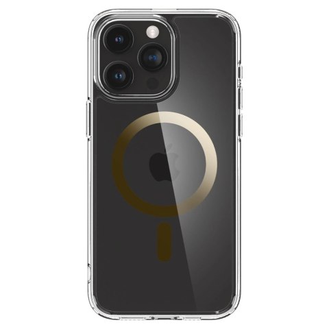 Etui Spigen Ultra Hybrid Mag z MagSafe na iPhone 15 Pro Max - złote Etui Spigen Ultra Hybrid Mag z MagSafe na iPhone 15 Pro Max - złote