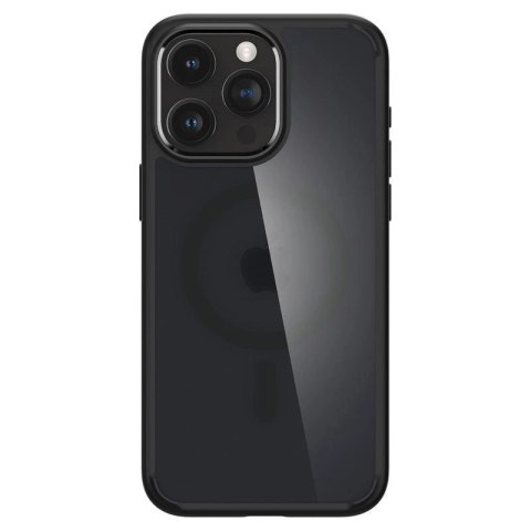 Etui Spigen Ultra Hybrid Mag z MagSafe na iPhone 15 Pro - przezroczysto-czarne Etui Spigen Ultra Hybrid Mag z MagSafe na iPhone 15 Pro - przezroczysto-czarne