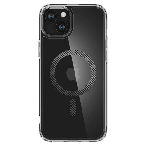 Etui Spigen Ultra Hybrid Mag z MagSafe na iPhone 15 - szare Etui Spigen Ultra Hybrid Mag z MagSafe na iPhone 15 - szare