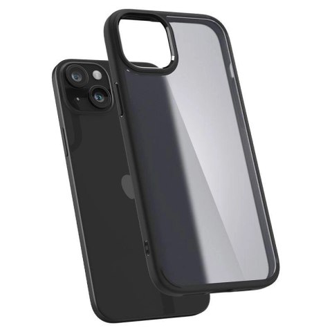 Etui Spigen Ultra Hybrid na iPhone 15 Plus - czarne Etui Spigen Ultra Hybrid na iPhone 15 Plus - czarne