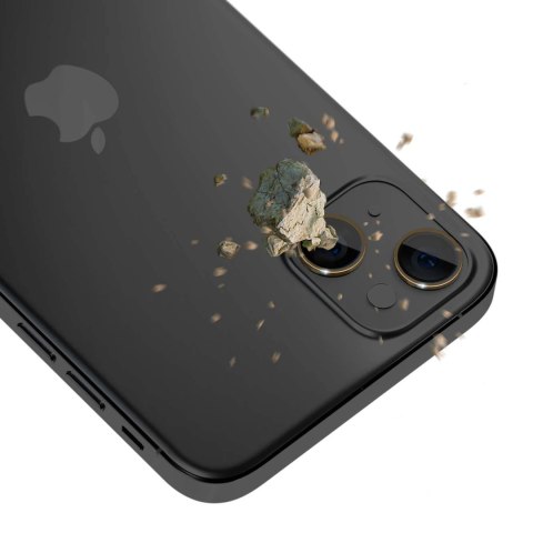 Osłona aparatu 3mk Lens Protection Pro na iPhone 15 Plus - żółta