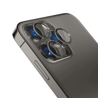 Osłona aparatu 3mk Lens Protection Pro na iPhone 15 Pro - grafitowa
