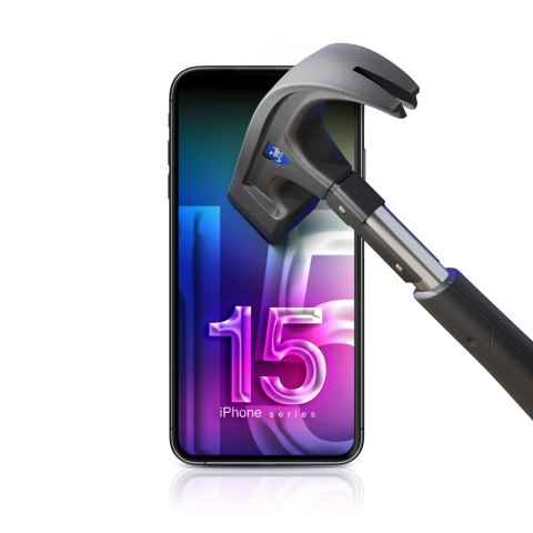 Szkło 9H 3mk HardGlass Max Lite™ na iPhone 15
