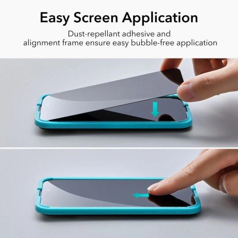Szkło hartowane ESR Tempered Glass Privacy na iPhone 15 Pro Max Szkło hartowane ESR Tempered Glass Privacy na iPhone 15 Pro Max