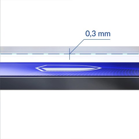 Szkło hybrydowe 3mk FlexibleGlass™ na iPhone 15 Pro Max