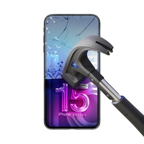 Szkło hybrydowe 3mk FlexibleGlass™ na iPhone 15