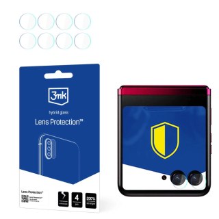 Szkło na aparat 3mk Lens Protection™ hybrydowe na Motorola Razr 40 Ultra (front)