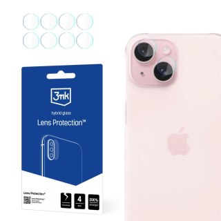 Szkło na aparat 3mk Lens Protection™ hybrydowe na iPhone 15 Plus