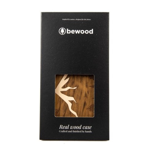Etui Bewood Góry Imbuia drewniane na iPhone 15 Pro Max - jasnobrązowe Etui Bewood Góry Imbuia drewniane na iPhone 15 Pro Max - jasnobrązowe