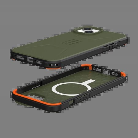 Etui UAG Civilian MagSafe do iPhone 15 Plus - zielone Etui UAG Civilian MagSafe do iPhone 15 Plus - zielone