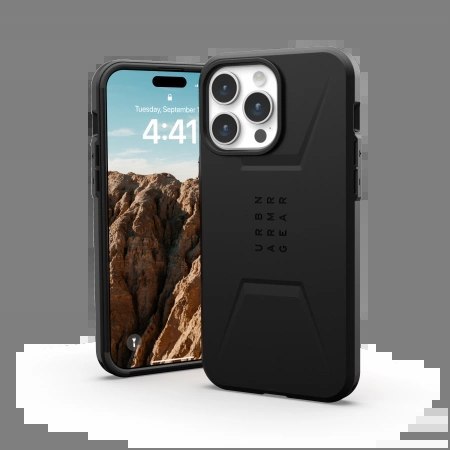 Etui UAG Civilian MagSafe do iPhone 15 Pro Max - czarne Etui UAG Civilian MagSafe do iPhone 15 Pro Max - czarne