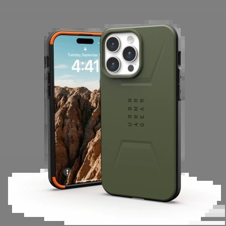 Etui UAG Civilian MagSafe do iPhone 15 Pro Max - zielone Etui UAG Civilian MagSafe do iPhone 15 Pro Max - zielone