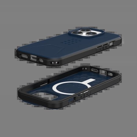 Etui UAG Civilian MagSafe do iPhone 15 Pro - ciemnoniebieskie