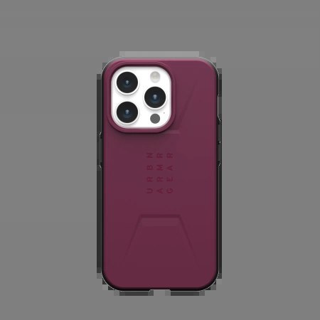 Etui UAG Civilian MagSafe do iPhone 15 Pro - purpurowe Etui UAG Civilian MagSafe do iPhone 15 Pro - purpurowe