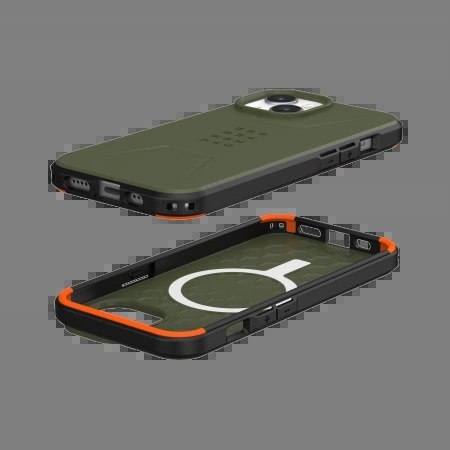 Etui UAG Civilian MagSafe do iPhone 15 - zielone Etui UAG Civilian MagSafe do iPhone 15 - zielone