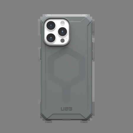 Etui UAG Essential Armor MagSafe do iPhone 15 Pro Max - srebrny Etui UAG Essential Armor MagSafe do iPhone 15 Pro Max - srebrny