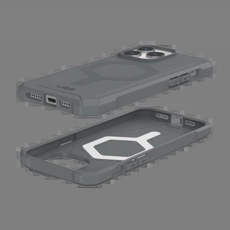 Etui UAG Essential Armor MagSafe do iPhone 15 Pro Max - srebrny Etui UAG Essential Armor MagSafe do iPhone 15 Pro Max - srebrny