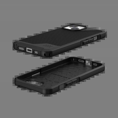 Etui UAG Metropolis LT MagSafe do iPhone 15 - czarny kevlar Etui UAG Metropolis LT MagSafe do iPhone 15 - czarny kevlar