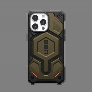 Etui UAG Monarch Pro z MagSafe do iPhone 15 Pro Max - zielony kevlar