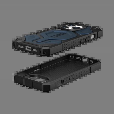 Etui UAG Monarch Pro z MagSafe do iPhone 15 Pro - ciemnoniebieskie Etui UAG Monarch Pro z MagSafe do iPhone 15 Pro - ciemnoniebieskie