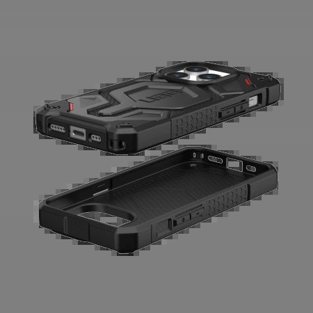 Etui UAG Monarch Pro z MagSafe do iPhone 15 Pro - czarny kevlar Etui UAG Monarch Pro z MagSafe do iPhone 15 Pro - czarny kevlar