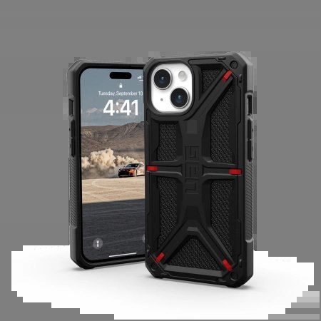 Etui UAG Monarch do iPhone 15 - czarny kevlar Etui UAG Monarch do iPhone 15 - czarny kevlar